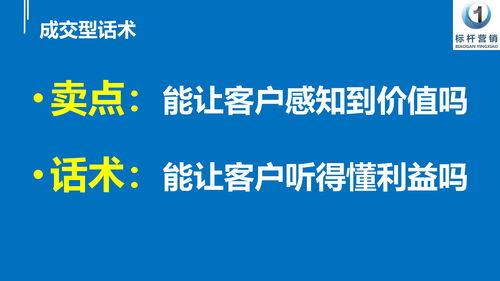 成交型话术设计与产品核心卖点提炼 标杆营销商学院的企业形象策划之道